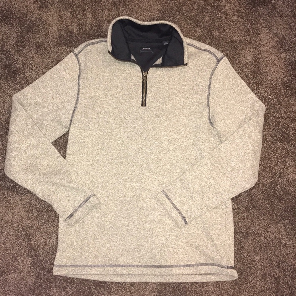 Men’s 1/4 zip pullover sweater